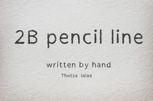 2b Pencil Line Font: A Thoughtful Display Typeface for Warm Editorial Moments