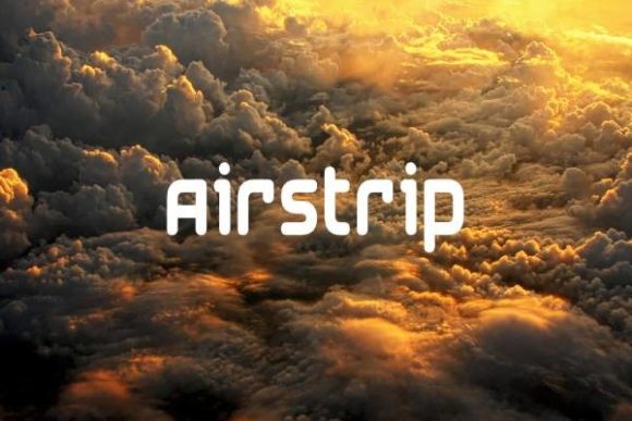 Airstrip Display Font: Bold Modern Typeface for Branding