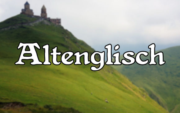 Altenglisch: A Bold Display Font for Editorial Design