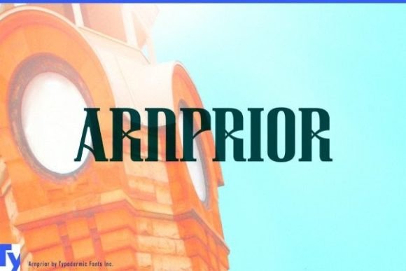 Arnprior Font: A Modular Display Typeface for Memorable Branding