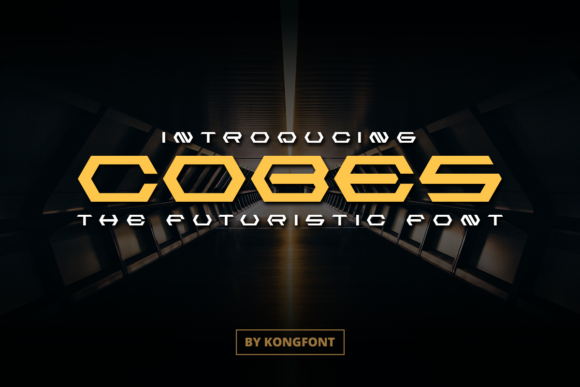 Cobes: A Modern Futuristic Typeface for Campaign Creators