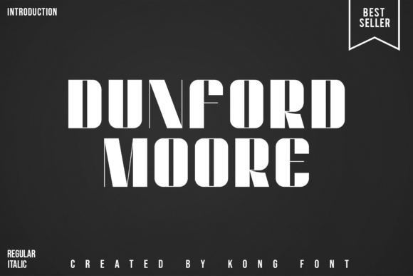 Dunford Moore Font for Small Business Branding
