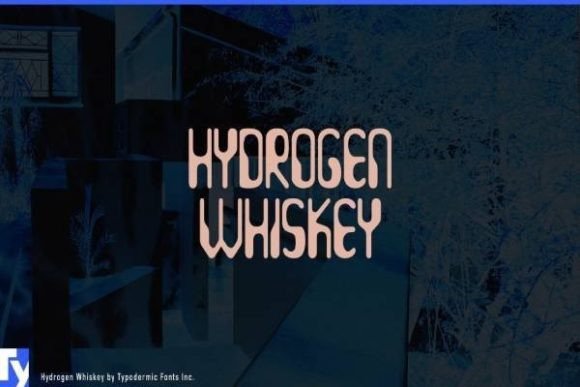 Hydrogen Whiskey: A Retro Display Font for Makers