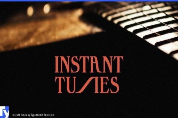 Instant Tunes: The Victorian Display Font for Bold Branding