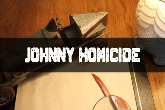 Johnny Homicide: A Shredded Display Font for Web Design