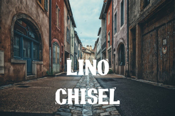 Lino Chisel: A Unique Display Font for Creatives