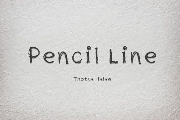 Pencil Line: A Whimsical Freebies Font Worth Downloading