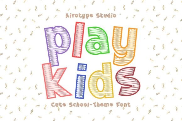 Play Kids Font for Children’s Branding Projects