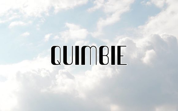 Quimbie Display Font for Editorial Design and Branding