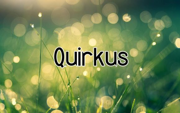 Quirkus Font: Bold Sci-Fi Display Typeface for Craft Projects