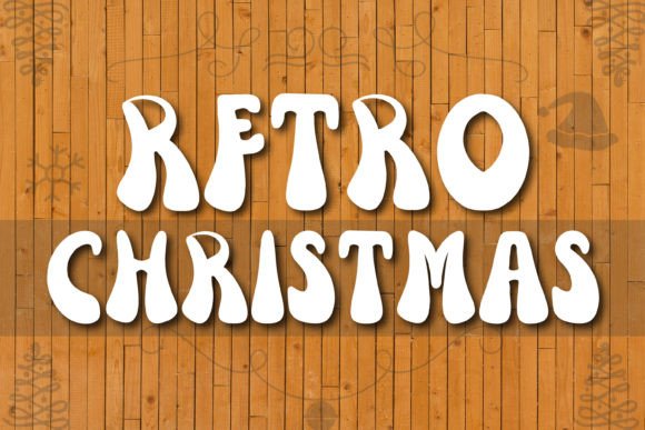 Retro Christmas Font for Bold Digital Branding