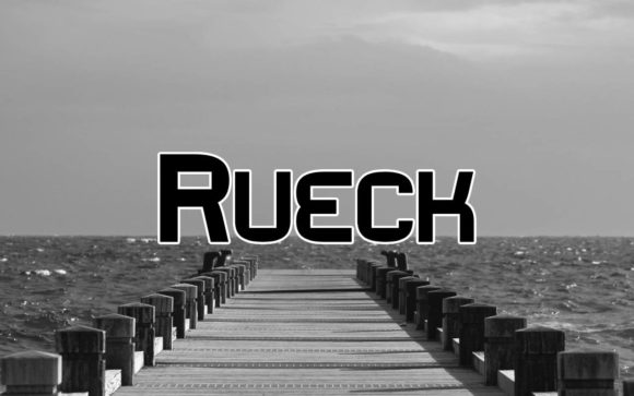 Rueck Font: Bold Display Typeface for Business Branding