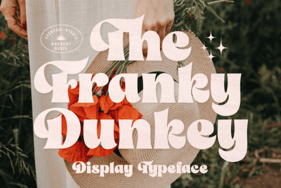The Franky Dunkey: A Bold Display Font That Cuts Through the Feed
