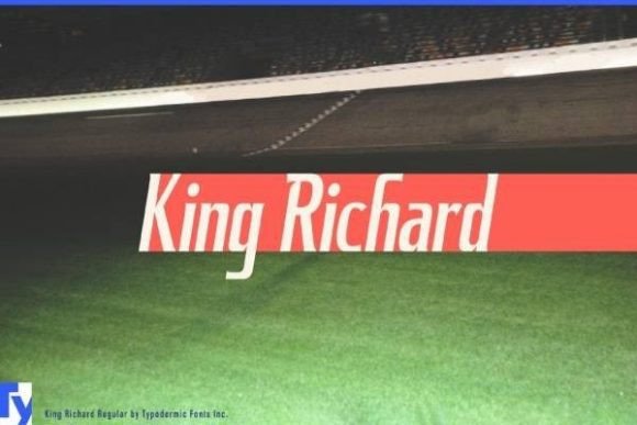 Using the King Richard Font in Real Marketing Campaigns