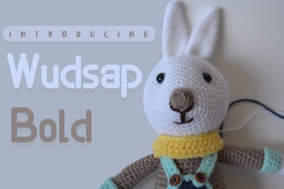 Wudsap: A Playful Display Font for Digital Branding